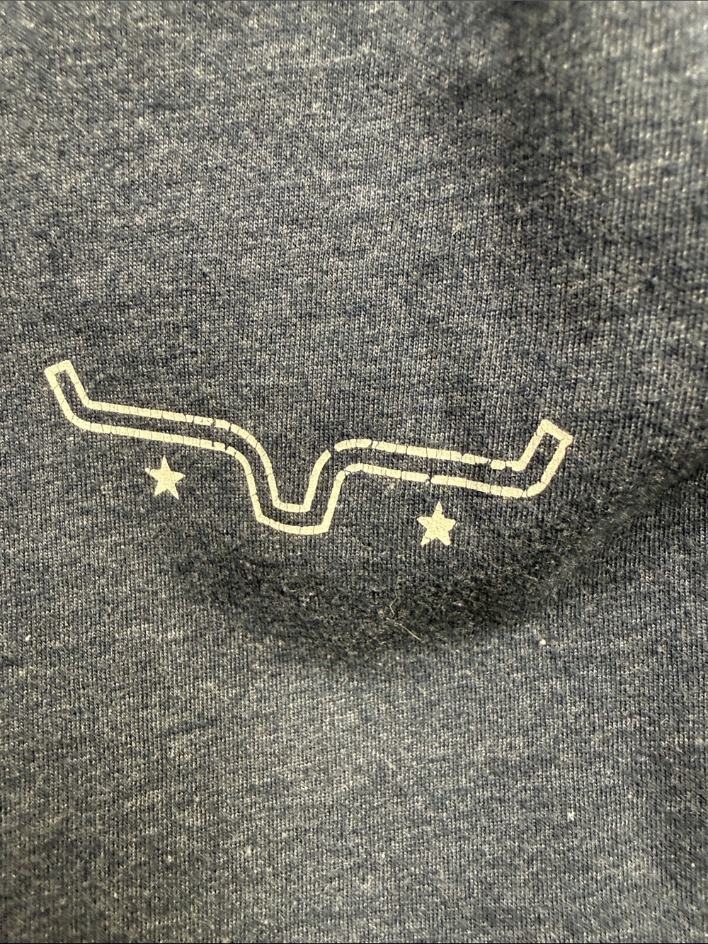 Kimes Ranch Heather Navy Short Sleeve Crewneck Tee - Picture 3 of 6